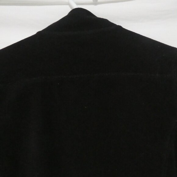 JACOB CONNECTION | medium | Black Zip-Up Lightweight Fleece Jacket - Picture 11 of 15